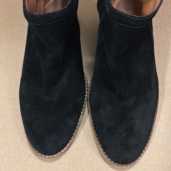 JEFFREY Campbell Rosalee Black Suede Booties size 9.5- like new condition - Picture 13 of 16